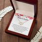 Mother & Daughter Necklace | Their Hearts as One | Everlasting Love necklace