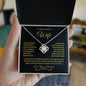 To My Beautiful Wife | Love Knot Necklace ✨ BG