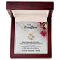 To My Daughter from Mom | Never Forget That I Love You | Love Knot Necklace 💕🎁