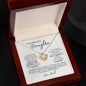 To My Beautiful Daughter From Dad💓 Love Knot Necklace
