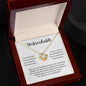 You, My Dear, Are Unbreakable | Love Knot Necklace š
