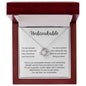 You, My Dear, Are Unbreakable | Love Knot Necklace š