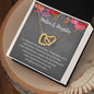 Mother & Daughter Necklace | Their Hearts as One | Interlocking Hearts necklace šš