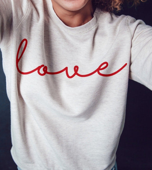 Valentines Sweatshirt | Love Sweatshirtπ