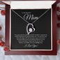 To My Beautiful Mom | Forever Love Necklace ๐
