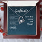 To My Soulmate | I Love you, Forever and Always | Forever Love Necklace