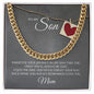 To My Son from Mom ❤️ | Always Remember I love You | Cuban Link Chain