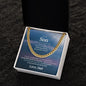 To My Son from Dad | I Promise to Love You | Cuban Link Chain
