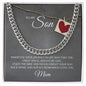 To My Son from Mom ❤️ | Always Remember I love You | Cuban Link Chain