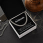 To My Soulmate | I Love You | Cuban Link Chain