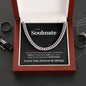 To My Soulmate | I Love You | Cuban Link Chain