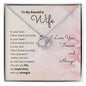 To My Beautiful Wife | You Are My Inspiration❤️ | Love Knot Necklace