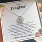To My Daughter From Mom | Love and Light | Love Knot Necklace