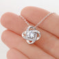 To My Granddaughter from Grandma | Never Forget that I Love You 💕 | Love Knot Necklace