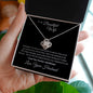 To My Beautiful Wife | You Are The Best Thing 💞 | Love Knot Necklace