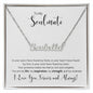 To My Soulmate | You Are My Life | Personalized Name Necklace