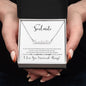 To My Soulmate | You Are My Life | Personalized Name Necklace