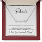 To My Soulmate | You Are My Life | Personalized Name Necklace