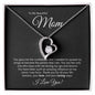 To My Beautiful Mom | Forever Love Necklace ๐