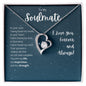 To My Soulmate | I Love you, Forever and Always | Forever Love Necklace