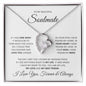 To My Beautiful Soulmate | If I had one wish | Forever Love Necklace ๐