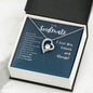 To My Soulmate | I Love you, Forever and Always | Forever Love Necklace