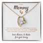 To My Mommy ๐ | Love, Kisses, & Kicks | Forever Love Necklace