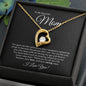 To My Beautiful Mom | Forever Love Necklace ๐