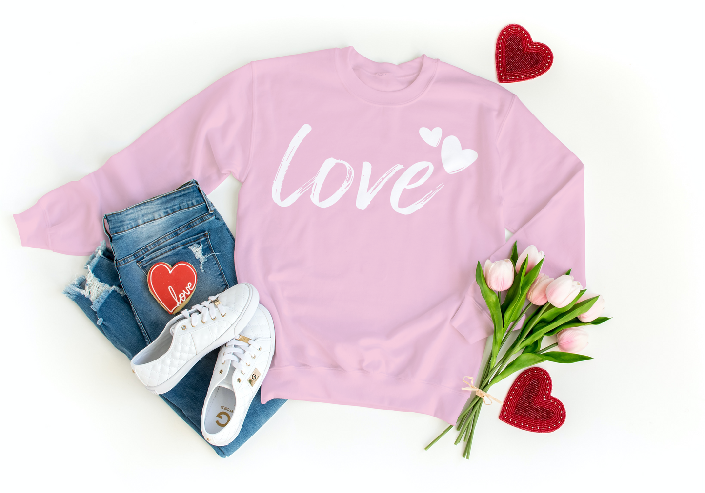 Valentine's Day Love Sweatshirt🩷 Valentine's Day Love Hoodie🩷