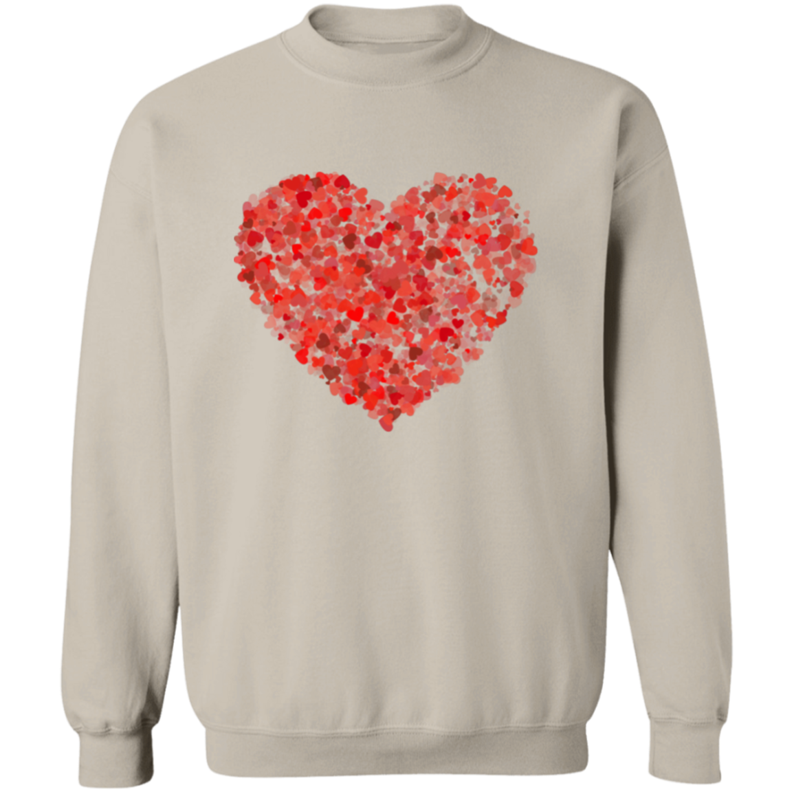 Big Heart Pullover Sweatshirt