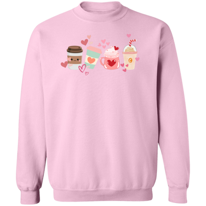 Valentines Coffee Lover Sweatshirt 🍵🩷