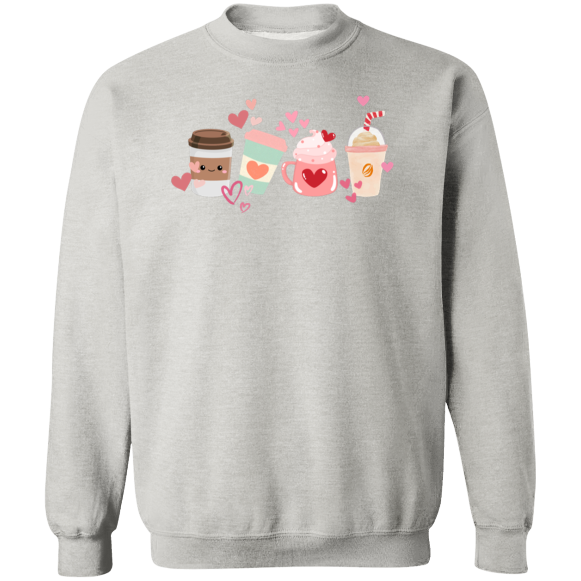 Valentines Coffee Lover Sweatshirt 🍵🩷