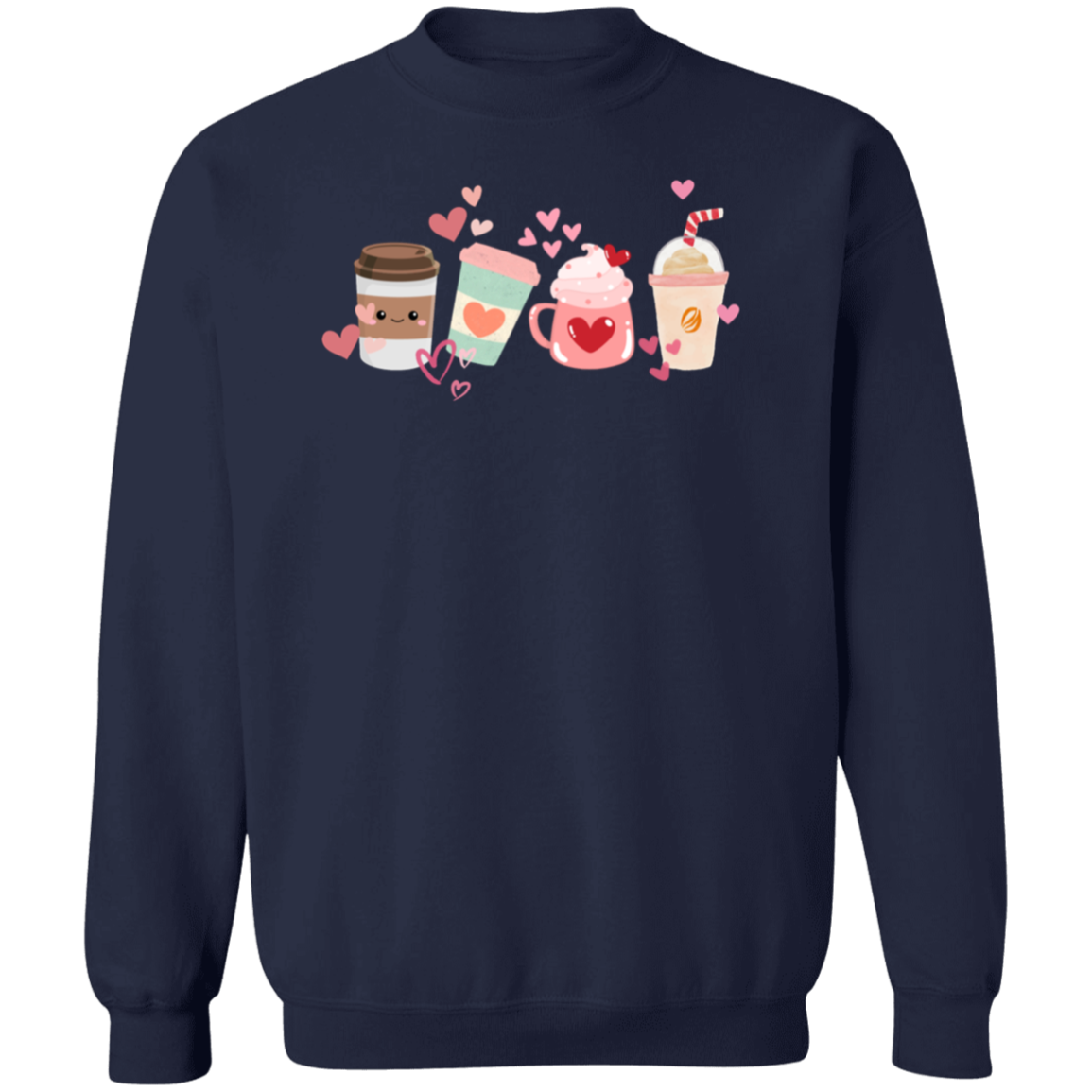 Valentines Coffee Lover Sweatshirt 🍵🩷