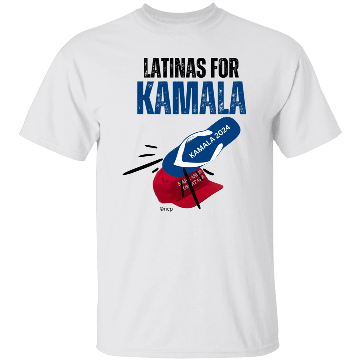 Latinas for Kamala 2024 T-Shirt | La Chancla de Kamala