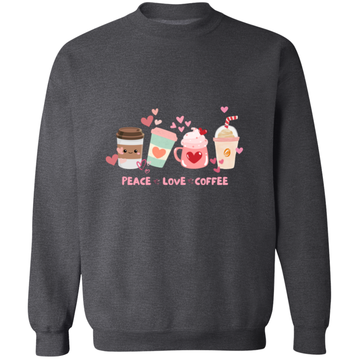 Coffee Lover Pullover Sweatshirt 😊