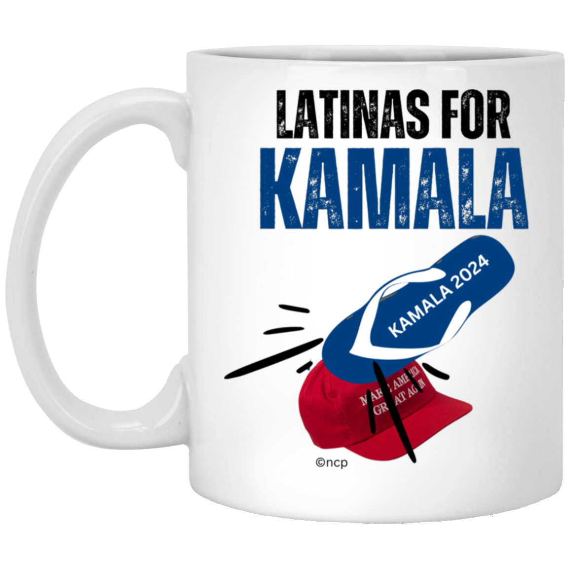 Latinas for Kamala Mug | La Chancla de Kamala