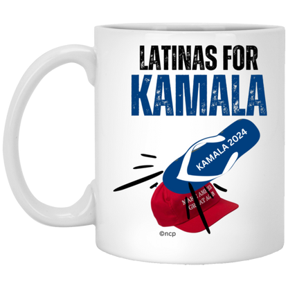 Latinas for Kamala Mug | La Chancla de Kamala