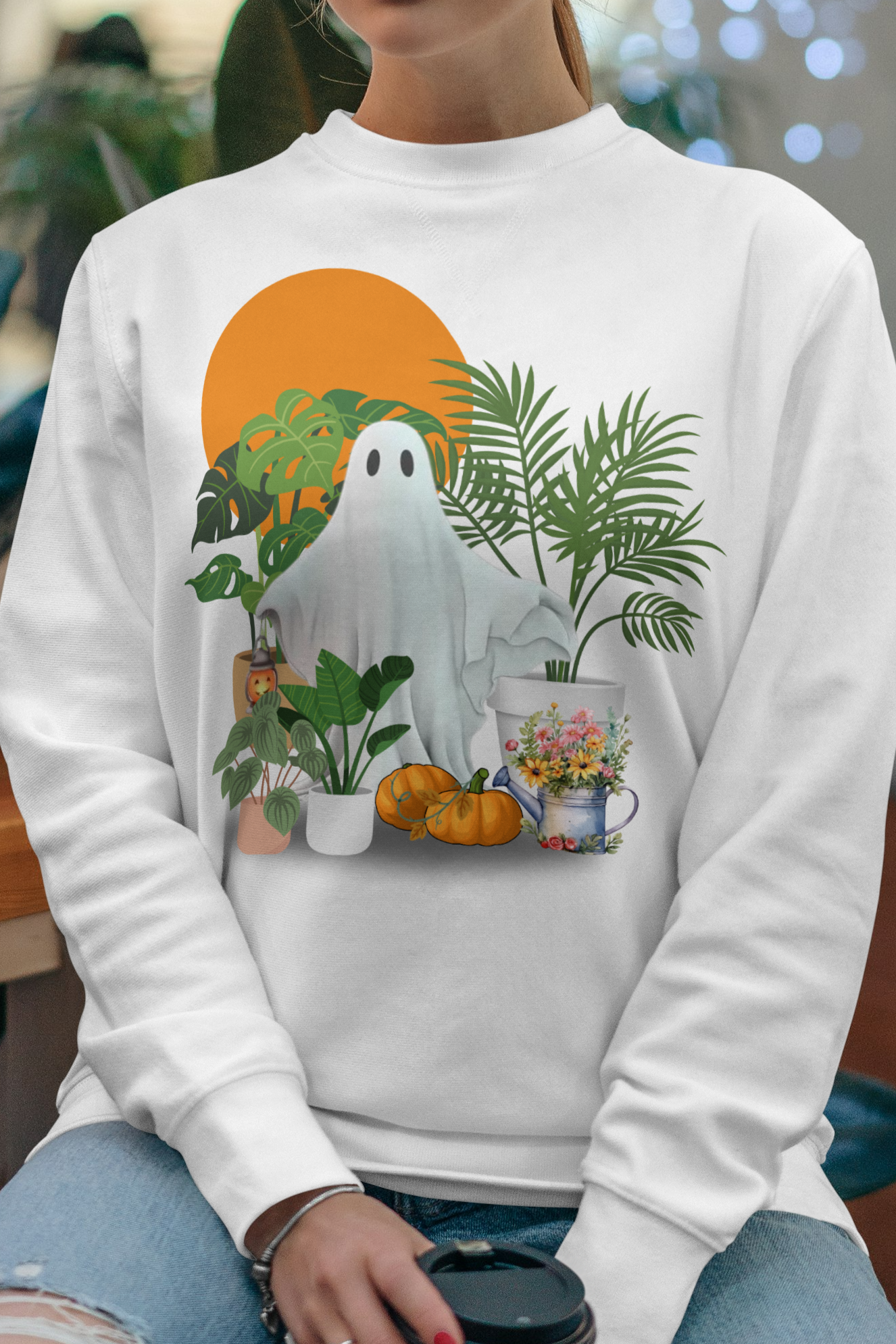 Funny Plant Ghost T Shirt | Sweatshirt | Pullover Hoodie