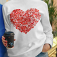 Big Heart Pullover Sweatshirt