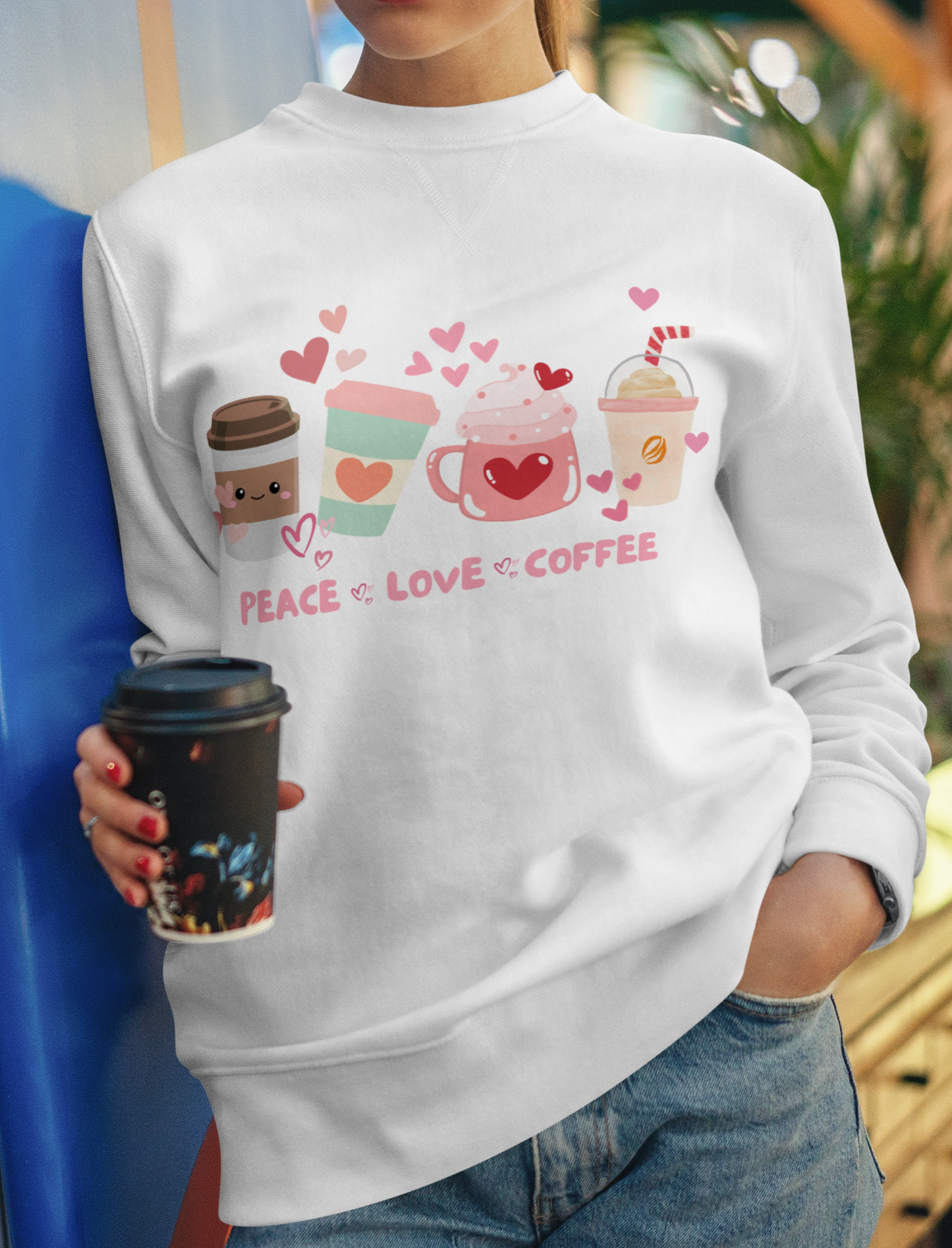 Coffee Lover Pullover Sweatshirt 😊