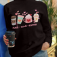 Coffee Lover Pullover Sweatshirt 😊