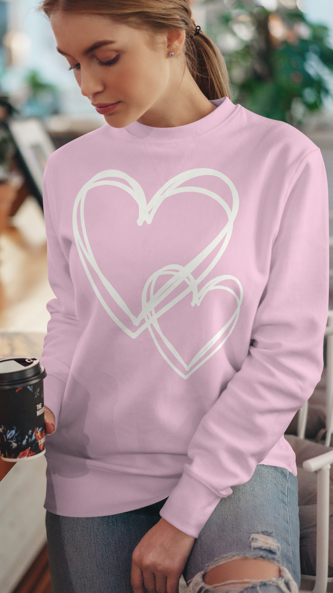 Two Hearts Sweatshirt 💕