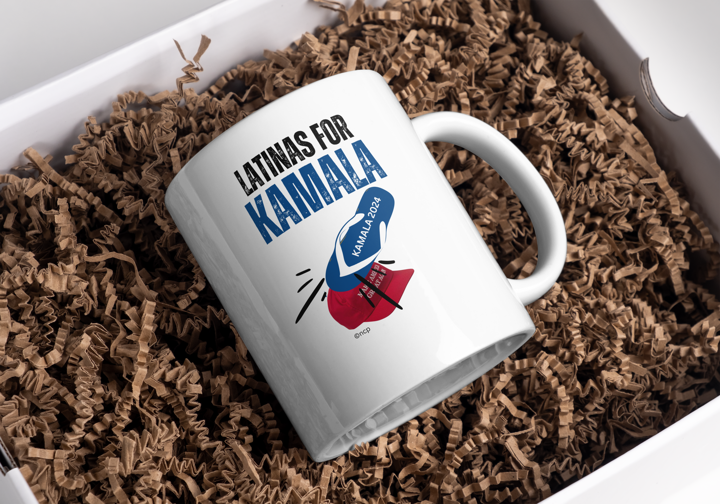 Latinas for Kamala Mug | La Chancla de Kamala