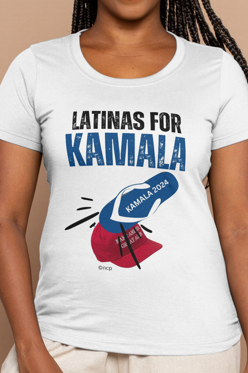 Latinas for Kamala 2024 T-Shirt | La Chancla de Kamala