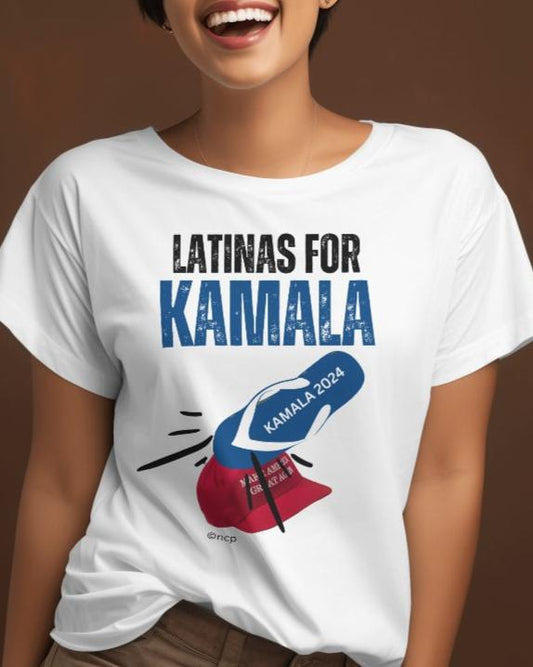 Latinas for Kamala 2024 T-Shirt | La Chancla de Kamala