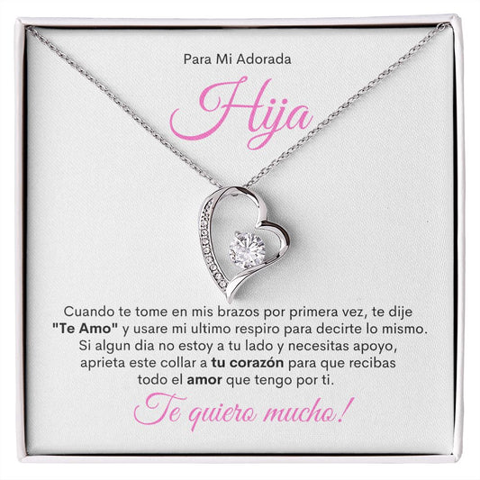 Para Mi Adorada Hija | Forever Love Necklace 💞